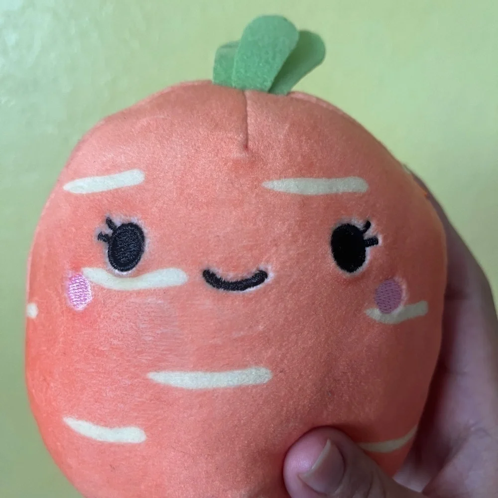 Carolina the carrot 5 inch squishmallow